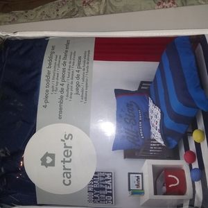 NWT Carter's Toddlers 4Piece bed set